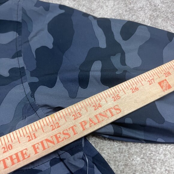 Old Navy Active Jacket Gray Camo Long Sleeve Hooded Cropped Women’s Size Lg NWT - Picture 4 of 10